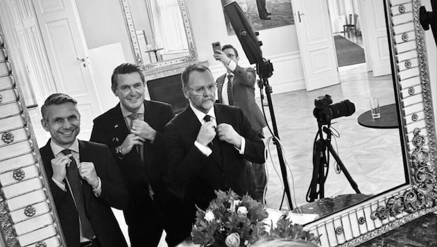 Inszenierung über Inhalt im Bundeskanzleramt ...