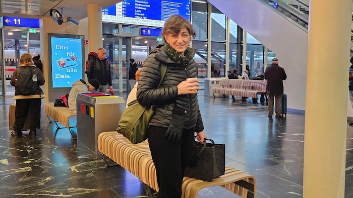 Eva-Maria Kölbl-Perner arbeitet jeden Tag im Zug nach Wolfsberg.