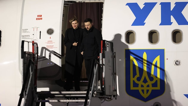 Kurzer Schreckmoment rund um Wolodymyr Selenskyjs Besuch in Irland.