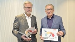 Kammerspitze: Direktor Karl-Heinz Dernoscheg (links) und Präsident Josef Herk sehen noch keinen ...