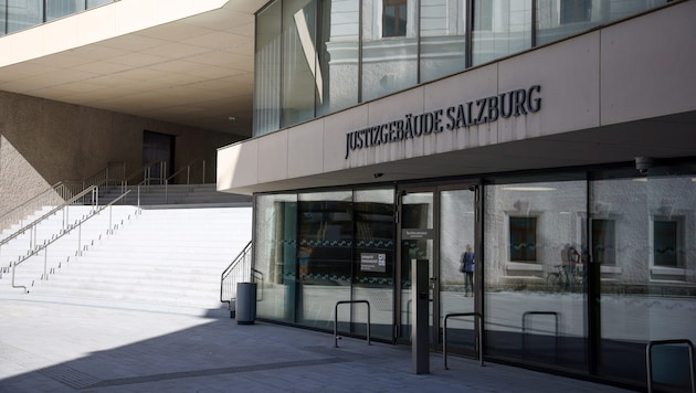 Strafprozess im Salzburger Landesgericht.