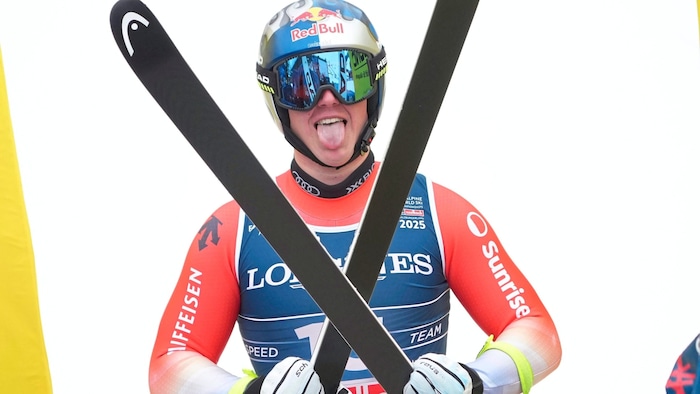 ... wo Franjo von Allmen einen langfristigen Vertag signierte.