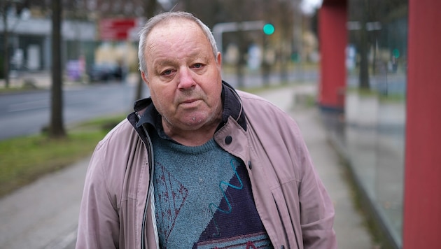 Der 73-Jährige war von der großen Hilfsbereitschaft der „Krone“-Gemeinde berührt