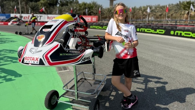 Anna Makolm holte sich den Meistertitel und das Ticket fürs Kart-Weltfinale.