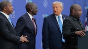Gemeinsam mit US-Präsident Donald Trump haben Ruanda und die Demokratische Republik Kongo ein ...