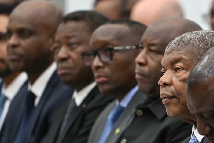 Die beiden Präsidenten würdigten Donald Trump zwar in ihrer Ansprache, die Stimmung war jedoch ...