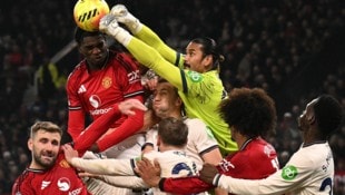 Hitzige Duelle, aber keinen Sieger hat es bei Manchester United gegen West Ham gegeben ...