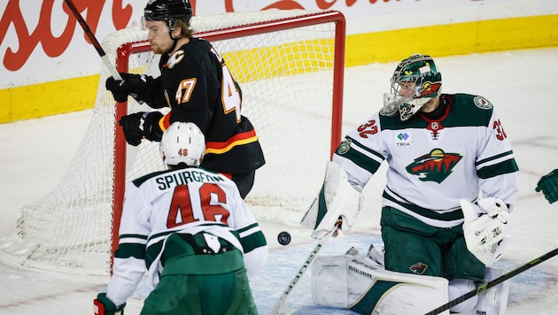 Minnesota Wild musste sich den Calgary Flames geschlagen geben.