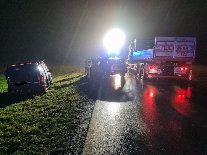 Einsatzkräfte am Ort des Geschehens