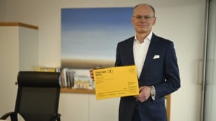 Walter Oblin, Generaldirektor der Österreichischen Post AG, gibt der „Krone“ Einblicke.