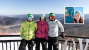 Minus 15 Grad, viel Kunstschnee – Alex &amp; Sabine Payer, Fabian Obmann (gr. Bild/v. li.) und ...