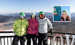 Minus 15 Grad, viel Kunstschnee – Alex &amp; Sabine Payer, Fabian Obmann (gr. Bild/v. li.) und ...