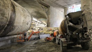 Die U-Bahn-Baustelle in der Wiener Pilgramgasse