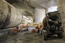 Die U-Bahn-Baustelle in der Wiener Pilgramgasse