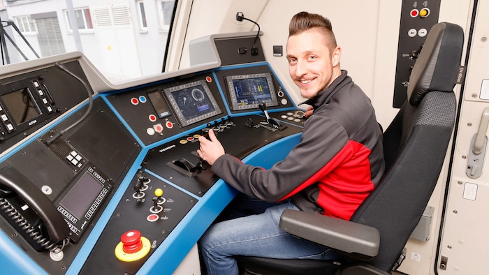 Im Führerstand: „In der Natur und trotzdem vor der Witterung geschützt.“