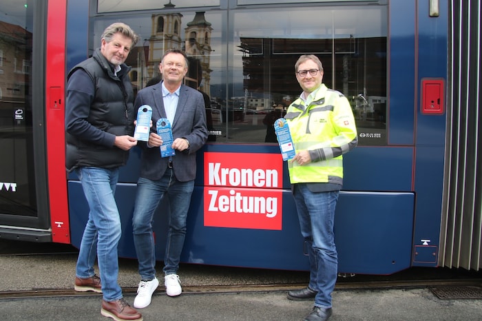 Claus Meinert, Peter Buglas & Ekkehard Allinger Csollich (von links)