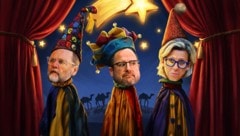 Das sind die Unheiligen Drei Könige.