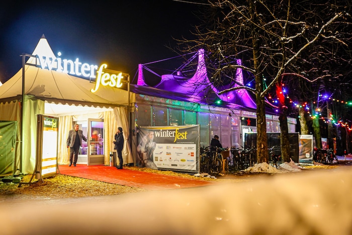 Das Winterfest schlägt seine Zelte auch heuer wieder wie gewohnt in großem Stil im Volksgarten ...