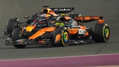 Max Verstappen und Lando Norris sind sich im Training in die Quere gekommen.