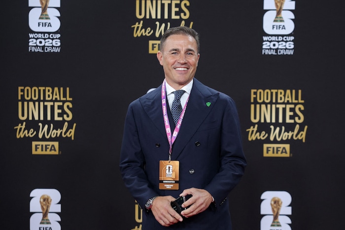 Uzbekistan team manager Fabio Cannavaro