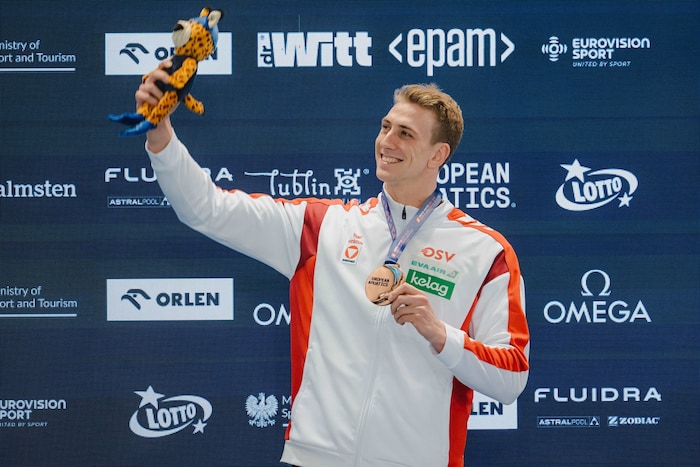 Heiko Gigler holte als erster männlicher Kärntner Schwimmer eine Einzel-Medaille bei einem ...