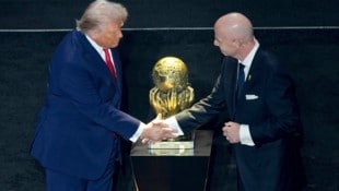 Donald Trump ist der erste FIFA-Friedenspreisträger.
