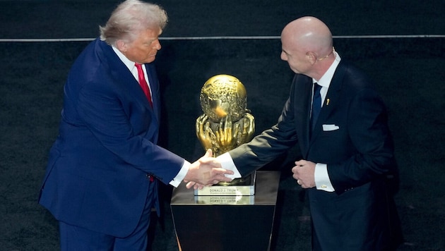 Donald Trump ist der erste FIFA-Friedenspreisträger.