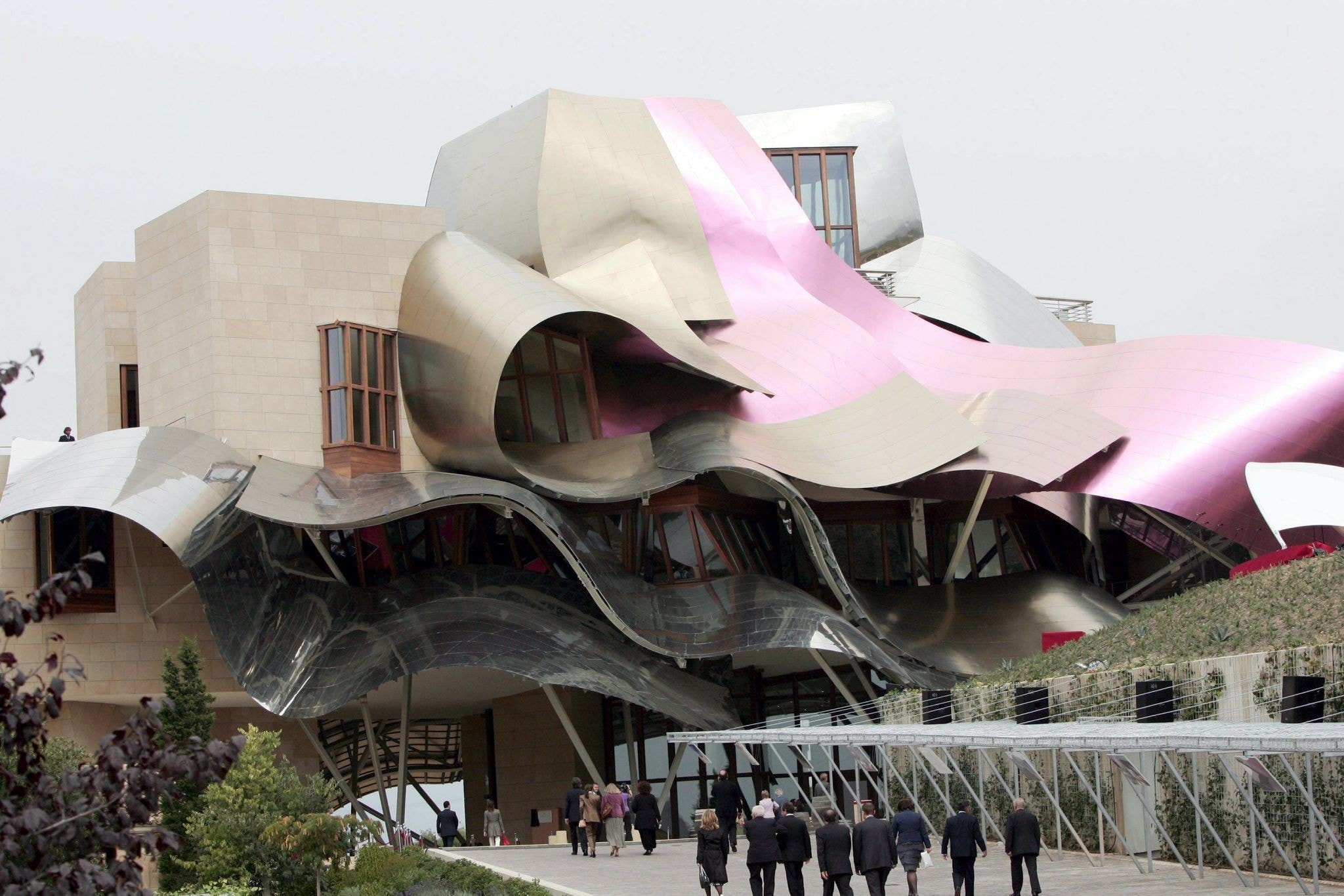 Das Hotel Marques del Riscal in Spanien