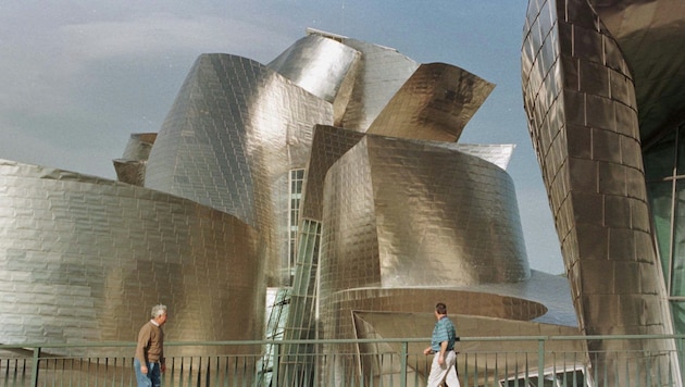 Frank Gehrys wohl bekanntestes Werk: das Guggenheim-Museum in Bilbao