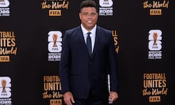 Brasiliens Weltmeister-Stürmer Ronaldo