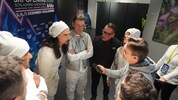 „Krone“-Adabei Norman Schenz (rechts im Bild) sprach mit den Backstreet Boys und ...