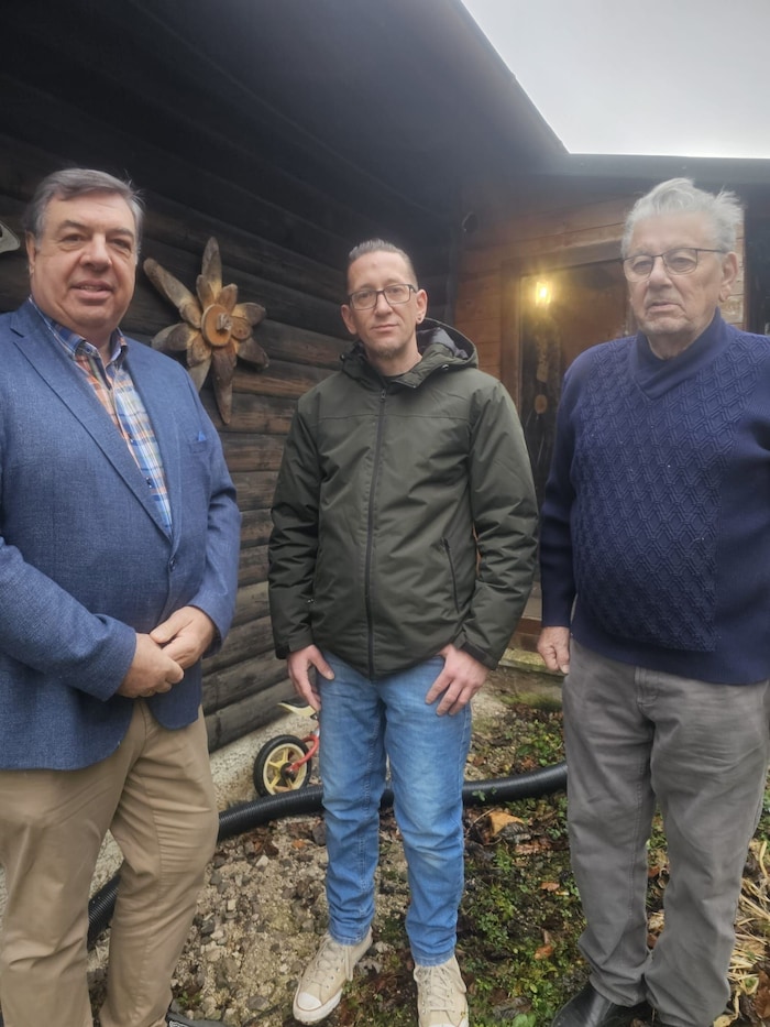 Local councillor Hubert Pelikan on the left uncovered the case and demanded consequences.(Image: ...