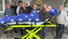 Gerhard Pamer ein letztes Mal vor dem Klubheim in Wels, das seit Oktober seinen Namen trägt.