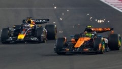 Max Verstappen und Lando Norris wollen sich heute die Fahrer-Krone aufsetzen. 