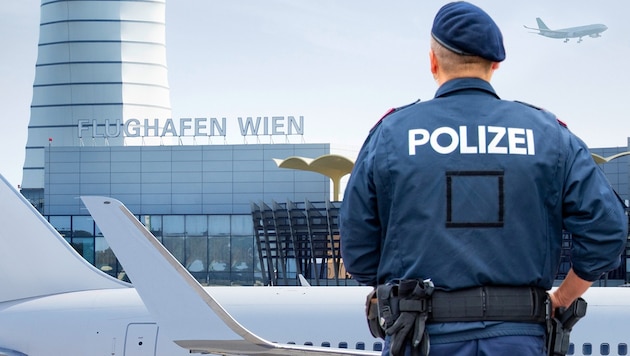Die Polizeifalle schnappte zu: Für den 38-jährigen Mexikaner war am Flughafen Wien Endstation.