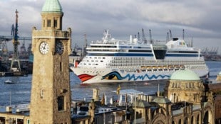 Das Virus wütet derzeit auf der AIDAdiva (Symbolbild). Das Schiff befindet sich derzeit auf ...