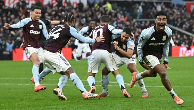 Sieg für Aston Villa in letzter Sekunde!