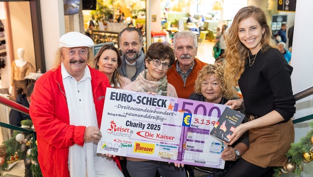 Spenden für den Verein „Krone-Leser helfen“ wurden von Stars und Promis aus der Musikszene und ...