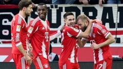 Konrad Laimer (r.) glänzt Woche für Woche im Bayern-Trikot.