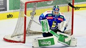 VSV-Goalie Joe Cannata wurde von einer kleinen Fangruppe beschimpft. 