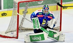VSV-Goalie Joe Cannata wurde von einer kleinen Fangruppe beschimpft. 