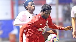 John Ejoor (vorne) traf für ATSV Wolfsberg 13-mal.