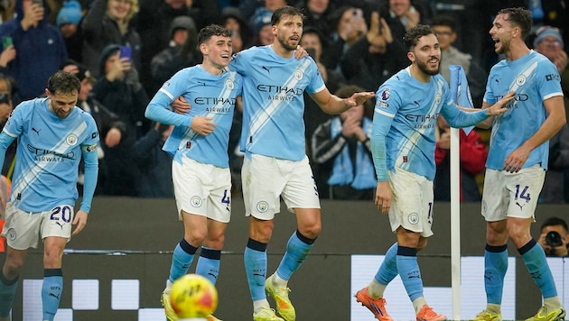 Jubel bei Manchester City