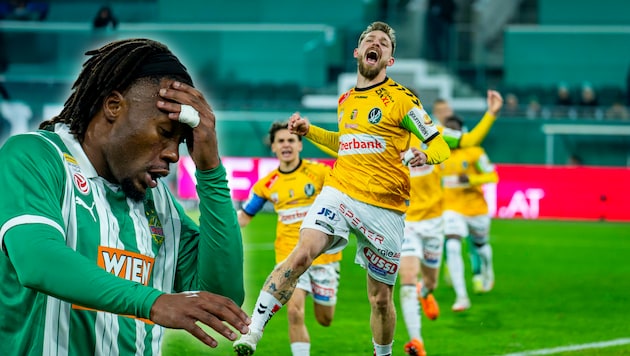 SK Rapid suffered their fourth defeat in a row against Ried.