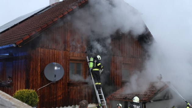 Der Wintergarten wurde völlig zerstört.