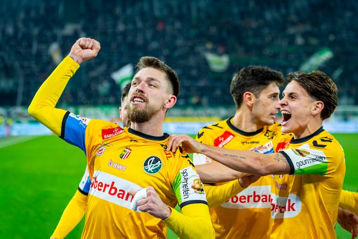 Jubilation for the Ried team