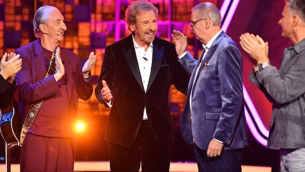 Goodbye, Thomas! Gottschalk celebrated his farewell from TV on Saturday evening. And also ...