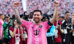 Lionel Messi hat erstmals die MLS gewonnen.