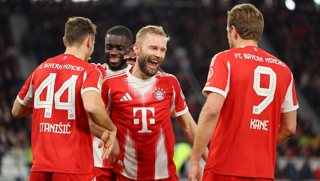 Konrad Laimer hat mit seinem Ferserl-Tor gegen Stuttgart für Aufsehen gesorgt.