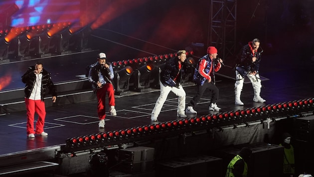 Die Backstreet Boys lieferten auch am Samstag richtig ab!